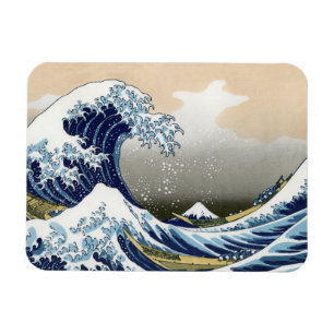 Den Underbara vågen av Kanagawa Magnet