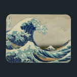 Den Underbara vågen av Kanagawa Magnet<br><div class="desc">Underbar Wave Premium Magnet.</div>