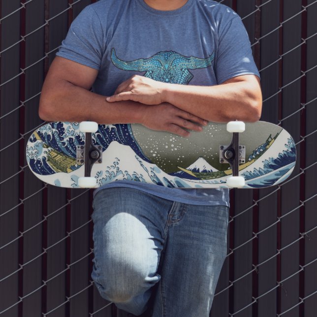 Den Underbara vågen av Kanagawa Mini Skateboard Bräda 18,5 Cm (Utomhus 3)