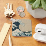 Den Underbara vågen av Kanagawa Nyckelring<br><div class="desc">Kanagawas Underbara våg,  från serien "36 vyer av Mt. Fuji" | av Katsushika Hokusai | Art Location: Private Collection | Japanska artister | Uppsamlingsnummer: XIR158277</div>