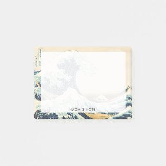 Den Underbara vågen av Kanagawa Post-it Block