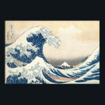 Den Underbara vågen av Kanagawa Poster<br><div class="desc">Av Katsushika Hokusai</div>