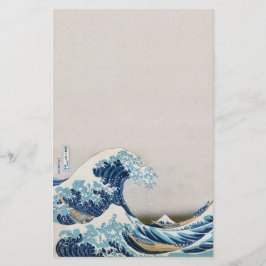 Den Underbara vågen av Kanagawa Stationery Brevpapper