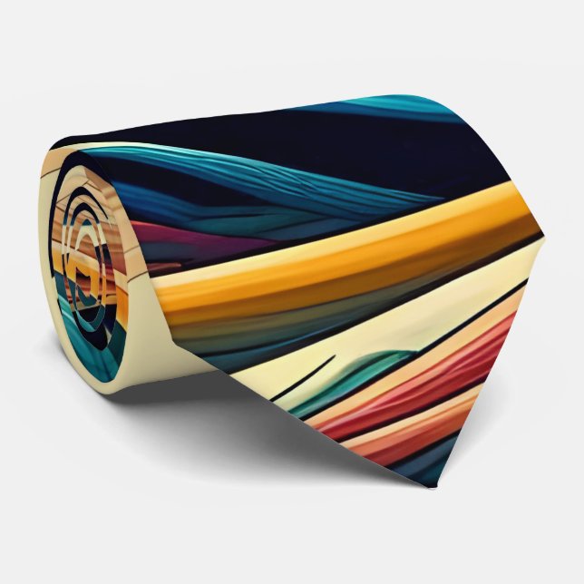 Den Underbara vågen, påfyllnad av Kanagawa v1 Slips (Rullad)