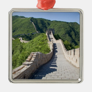 Den underbara väggen av chinan i Beijing, china Julgransprydnad Metall