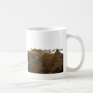 Den underbara väggen av chinan kaffemugg