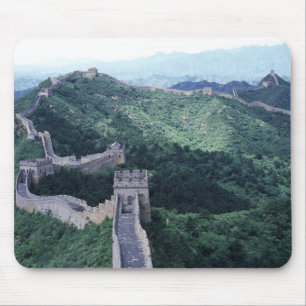 Den underbara väggen av chinan nära Beijing Musmatta