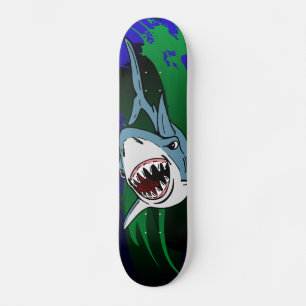 Den Underbara vita kajen Old School Skateboard Bräda 18 Cm