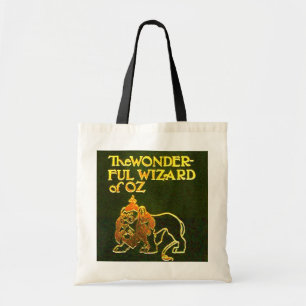 Den underbara Wizard of Oz fega lejona boken Tygkasse