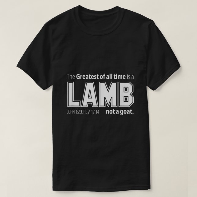 Den Underbarare är en LAMB som inte är en getchri T Shirt (Design framsida)