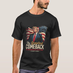 Den Underbarare återhämtningen i Amerikansk histor T Shirt
