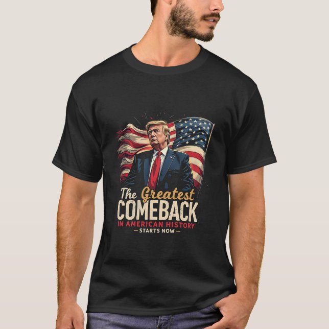 Den Underbarare återhämtningen i Amerikansk histor T Shirt (Framsida)