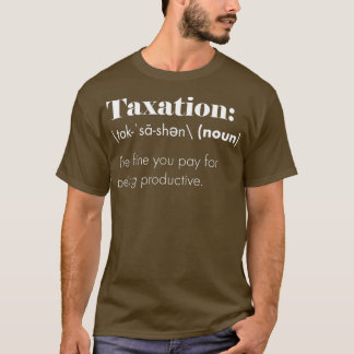 Den Underbarare beskattningen är stölddefinition T Shirt