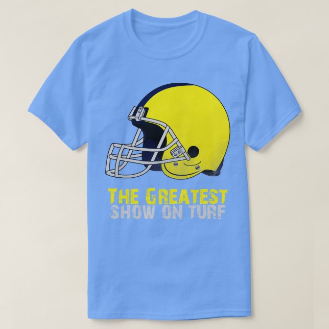 den underbarare föreställningen på turf 2 t shirt (Design framsida)