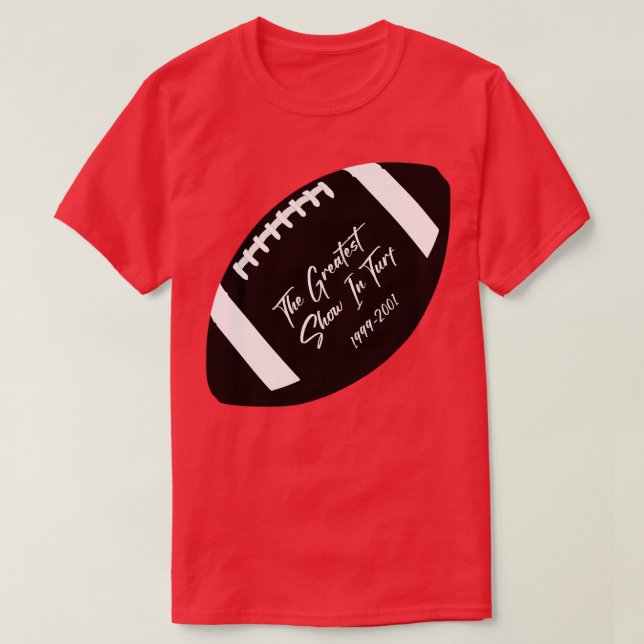 den underbarare föreställningen på turf t shirt (Design framsida)