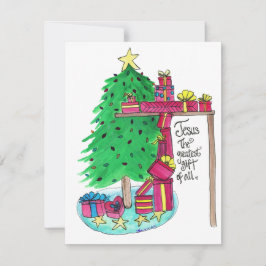 Den Underbarare gåvan av alla Julkort