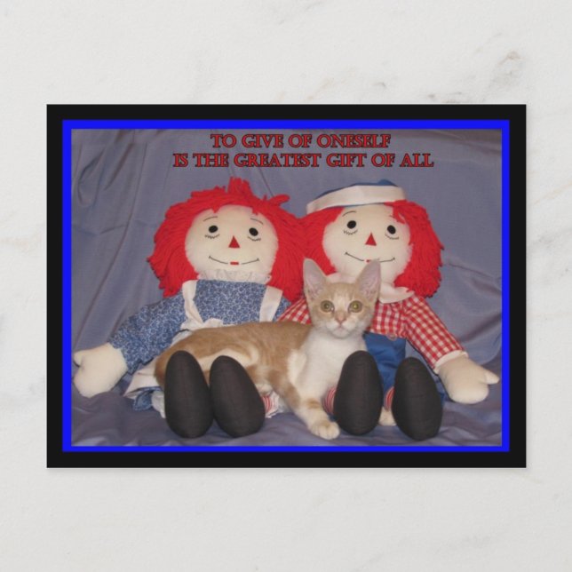 Den Underbarare gåvan av alla Vykort (Framsida)