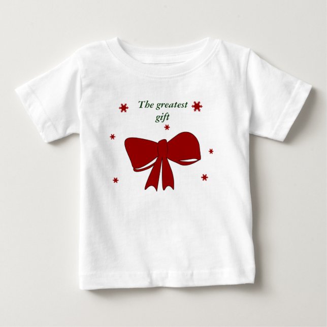 Den Underbarare gift-barnafödan Småbarn Shirt Tee (Framsida)