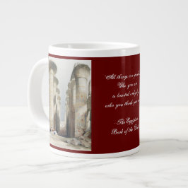 Den Underbarare hallen vid Karnak Temple Jumbo Mug Mugg