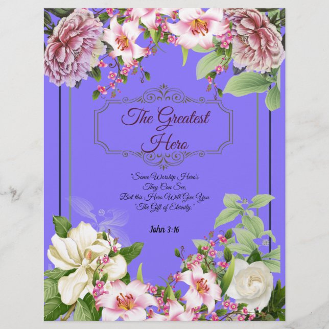 Den Underbarare Hero-Dikt Papper (Framsida)