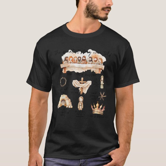 Den Underbarare historien har berättat för Herren. T Shirt (Framsida)