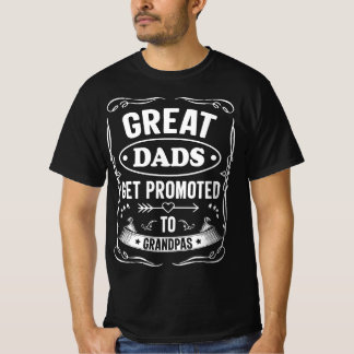 Den Underbarare Papporna befordrades till morfar T Shirt