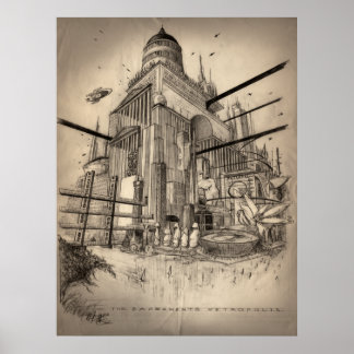 Den Underbarare Sacramento Metropolis Poster