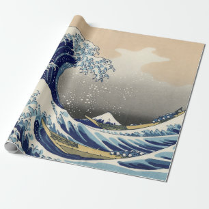 Den Underbarare vågen av Kanagawa Hokusai Presentpapper