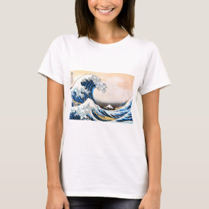 Den Underbarare vågen av Kanagawa, Hokusai T Shirt