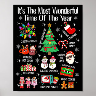 Den underbaraste tiden på året jul xmas poster