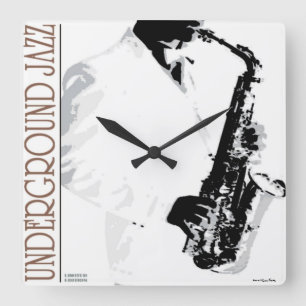 Den underjordiska Jazzväggen tar tid på Fyrkantig Klocka