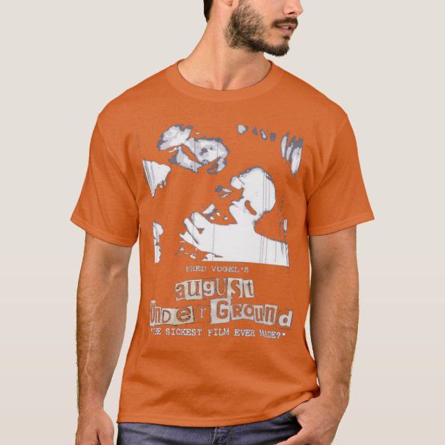 DEN UNDERJORDISKA roliga T Shirt (Framsida)