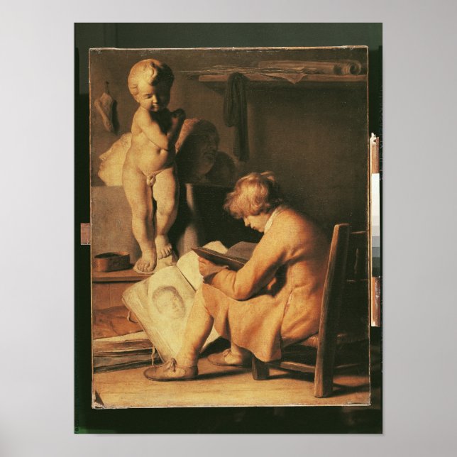 Den unga artisten poster (Framsidan)