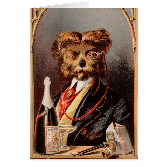 Den unga dyningen hälsningskort (Framsidan)