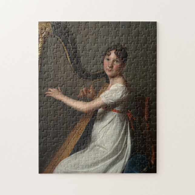 Den unga harpisten | 1804-1806 pussel (Vertikal)