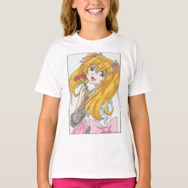 Den unga princessen tee shirt (Framsida)
