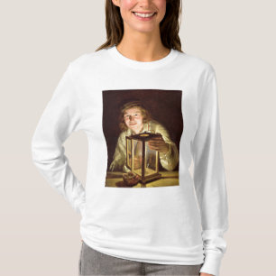 Den unga stableboyen med en stabil lampa, 1824 t shirt