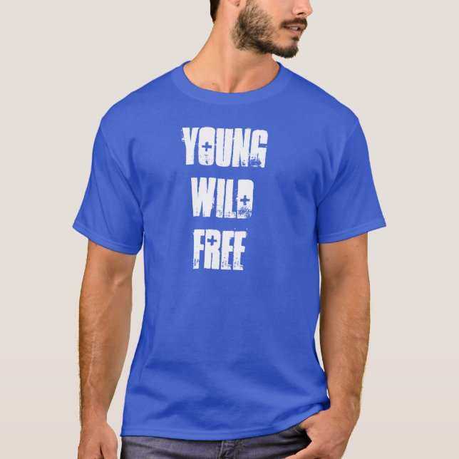 DEN UNGA VILDEN & FRIGÖR TEE SHIRT (Framsida)