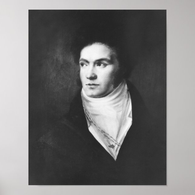 Den unge Ludwig van Beethoven 1806 Poster (Framsidan)