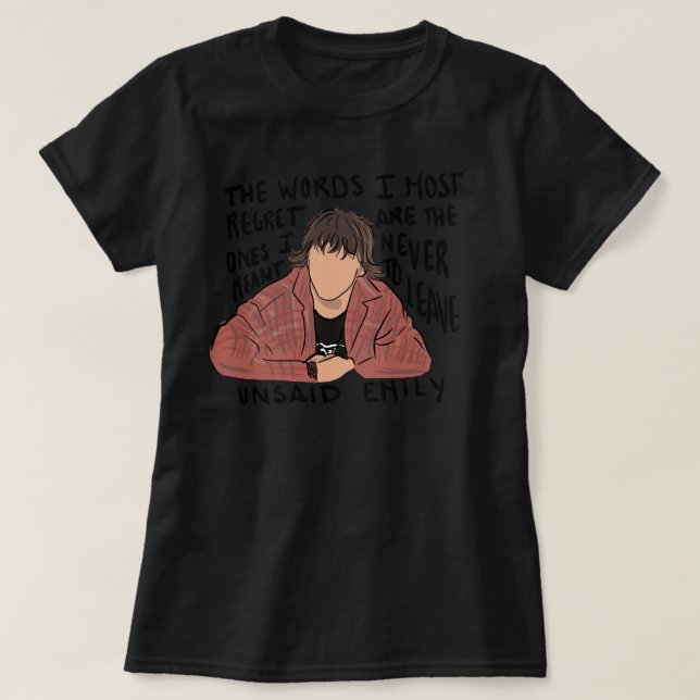 Den unge mannen Luke från Julie och Phantoms, Wor T Shirt (Design framsida)