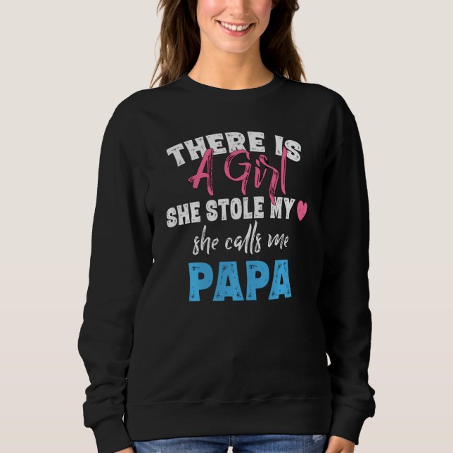 Den unge Pappa från dottern kallar mig Pappa T Shirt (Framsida)