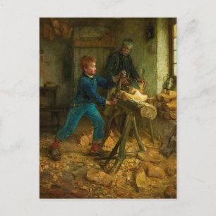 Den unge sabotstillverkaren av Henry Ossawa Tanner Vykort