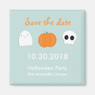 Den ungeHalloween sparan daterar gullig Magnet
