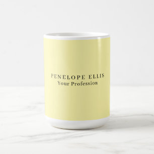 Den unika klassiska Professionellen Cream Färg Ori Kaffemugg