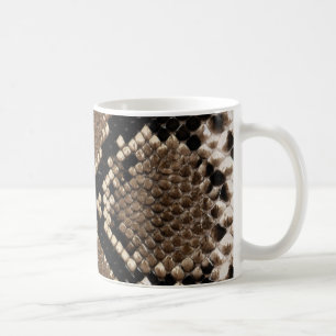 Den unika skallerormen flår anpassningsbar kaffemugg