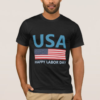 Den unika t-shirt-arbetsdagen i USA lycklig T Shirt