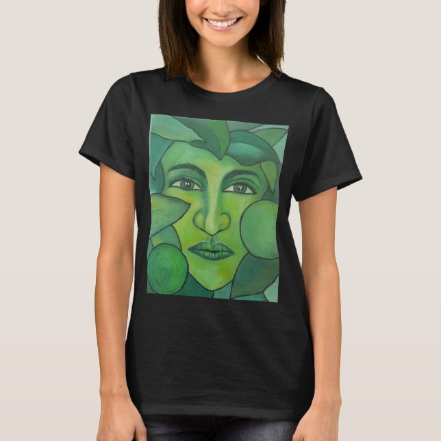 Den unisex- T-tröja för Apple dam Tee Shirt (Framsida)