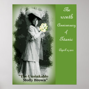"Den Unsinkable Mollybruntet ", Poster