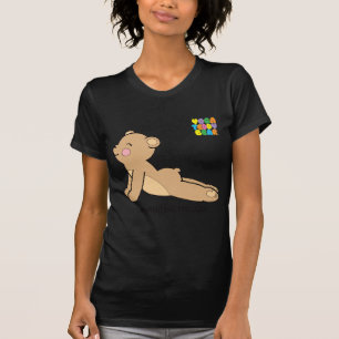 Den uppåtriktade hunden/förföljer nedåt t shirt