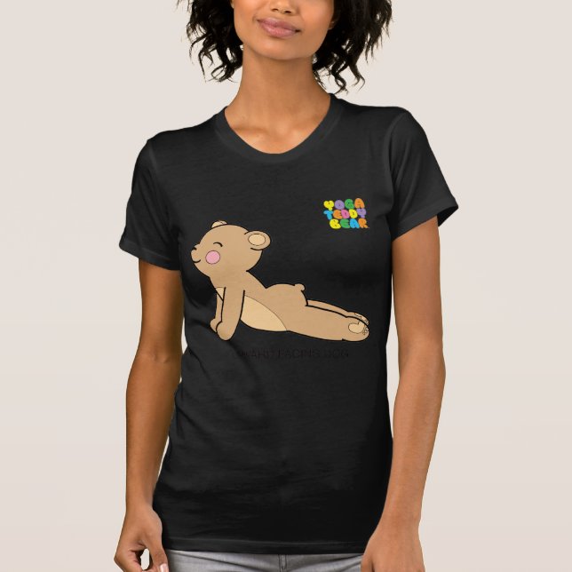 Den uppåtriktade hunden/förföljer nedåt t shirt (Framsida)